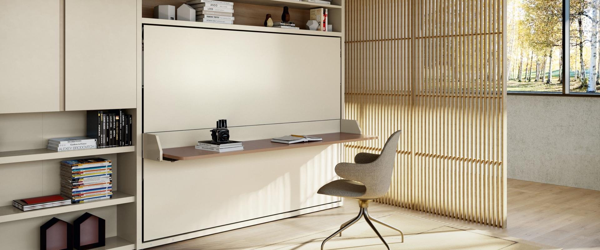 Opklapbed Circe bureau BedHabits 1